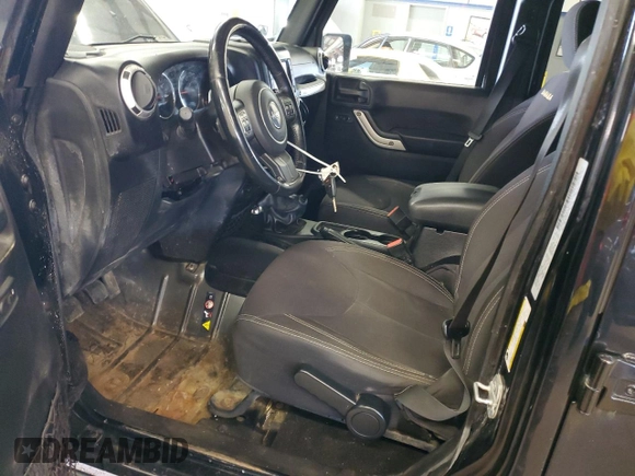 2015 Jeep Wrangler Unlimited Sahara with VIN 1C4BJWEG3FL614305, listed as a Copart auction lot 53685545 with 152,295 mi miles and Clean Title. Bid and sale history available at carsss.com. Image 7.