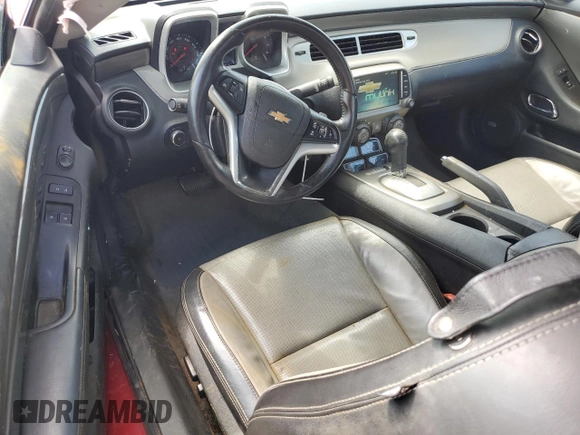 2014 Chevrolet Camaro LT z VIN 2G1FC1E35E9142392, wystawiony jako Copart lot #51359115 z przebiegiem 149 205 mil mil oraz Szkoda całkowita • Salvage title. Historia ofert i sprzedaży dostępna na DreamBid. Obrazek 8.