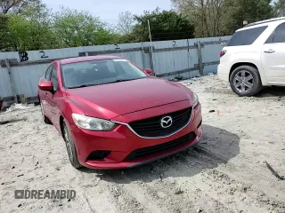 2014 Mazda 6 i Sport with VIN JM1GJ1U60E1147114, listed as a Copart auction lot 52855015 with 202,139 mi miles and Salvage Title. Bid and sale history available at DreamBid. Image 14.