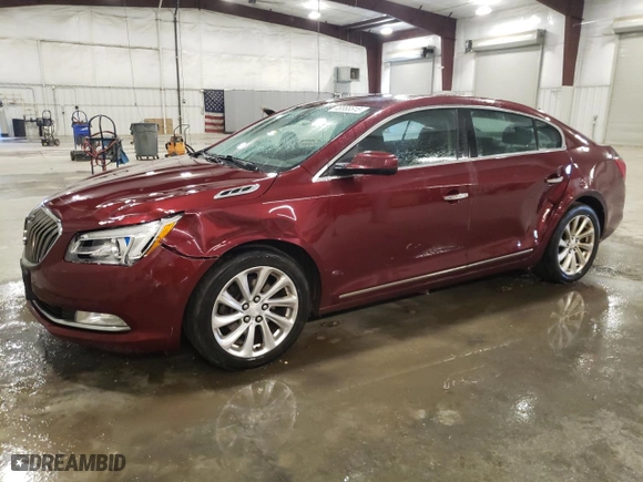 2016 Buick LaCrosse with VIN 1G4GA5G36GF241833, listed as a Copart auction lot 46868515 with 213,448 mi miles and Salvage Title. Bid and sale history available at carsss.com. Image 1.