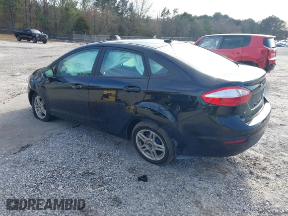 2019 Ford Fiesta SE with VIN 3FADP4BJ9KM118340, listed as a IAAI auction lot 41613597 with 95,530 mi miles. Bid and sale history available at carsss.com. Image 3.