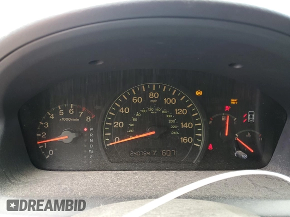 2005 Honda Accord EX with VIN 1HGCM56735A011693, listed as a Copart auction lot 52024445 with 240,754 mi miles and Salvage Title. Bid and sale history available at DreamBid. Image 9.