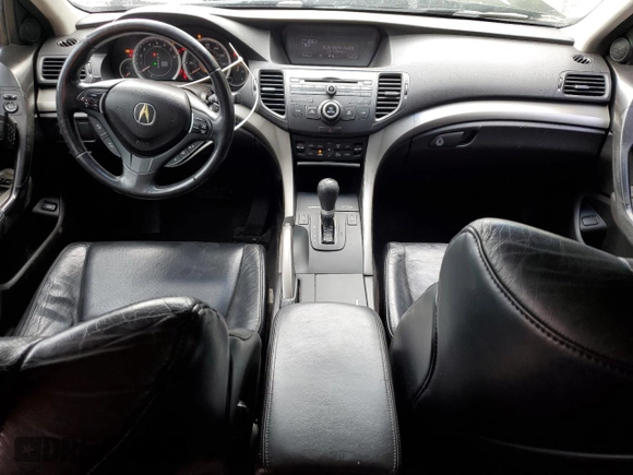 2009 Acura TSX with VIN JH4CU26659C005956, listed as a Copart auction lot 58553035 with 132,011 mi miles and Salvage title. Bid and sale history available at DreamBid. Image 8.