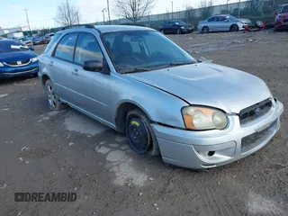 2005 Subaru Impreza Wagon (Natl) RS with VIN JF1GG67585H818587, listed as a IAAI auction lot 41508166 with 1 mi miles. Bid and sale history available at carsss.com. Image 1.