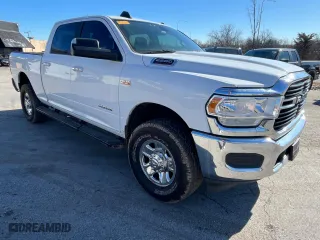 2019 Ram 2500 Big Horn with VIN 3C6UR5DJ2KG519337, listed as a Copart auction lot 48829315 with 167,396 mi miles and Clean Title. Bid and sale history available at carsss.com. Image 1.