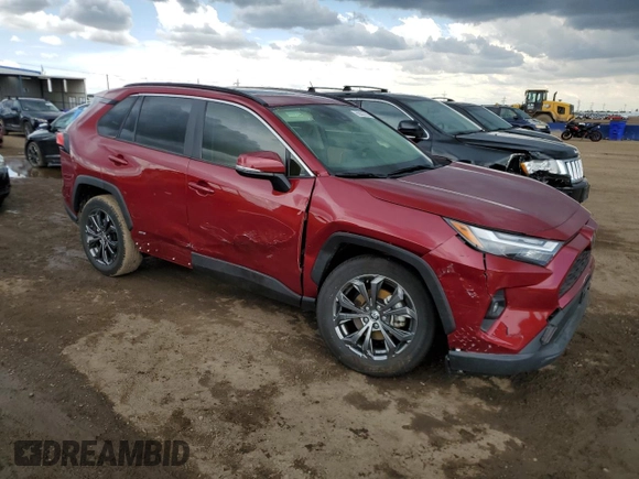 2024 Toyota RAV4 Hybrid XLE Premium z VIN JTMB6RFV5RD127315, wystawiony jako Copart lot #60001705 z przebiegiem 11 454 mil mil oraz Szkoda całkowita • Salvage title. Historia ofert i sprzedaży dostępna na DreamBid. Obrazek 4.
