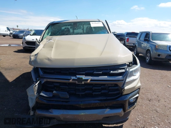 2022 Chevrolet Colorado 4WD Z71 with VIN 1GCGTDEN9N1277524, listed as a IAAI auction lot 42386037 with 15,994 mi miles and . Bid and sale history available at DreamBid. Image 13.