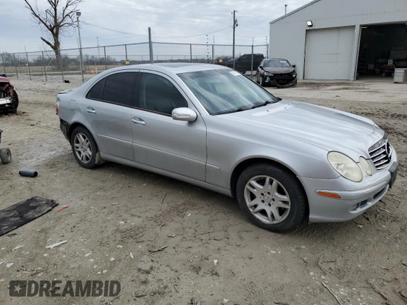 2006 Mercedes-Benz E 350 with VIN WDBUF56J46A812190, listed as a Copart auction lot 51711675 with 144,570 mi miles and Salvage Title. Bid and sale history available at DreamBid. Image 4.