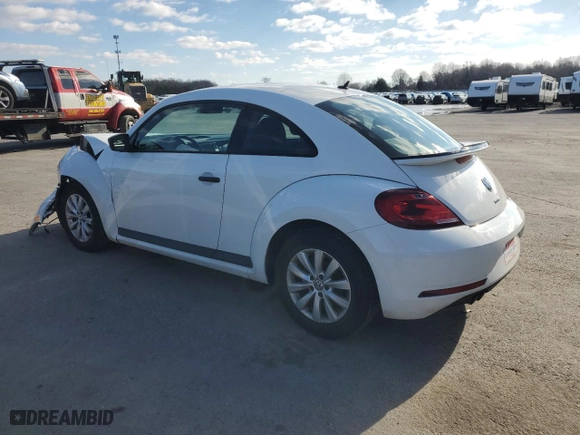 2017 Volkswagen Beetle 1.8T S with VIN 3VWF17AT1HM624811, listed as a Copart auction lot 86899234 with 0 mi miles and Salvage Title. Bid and sale history available at carsss.com. Image 2.