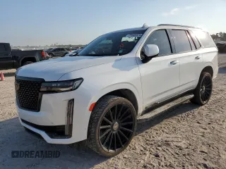 2023 Cadillac Escalade RWD Premium Luxury z VIN 1GYS3BKL5PR129533, wystawiony jako Copart lot #71565874 z przebiegiem 28 970 mil mil oraz Szkoda całkowita • Salvage title. Historia ofert i sprzedaży dostępna na DreamBid. Obrazek 1.