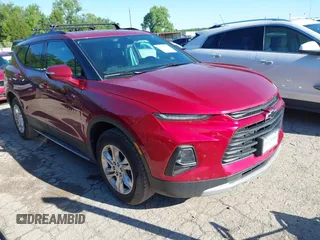 2020 Chevrolet Blazer LT with VIN 3GNKBCR45LS632068, listed as a IAAI auction lot 42362233 with 54,470 mi miles and . Bid and sale history available at DreamBid. Image 1.