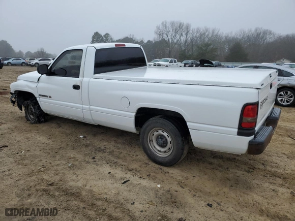 2000 Dodge Ram 1500 Work Special with VIN 1B7HC16X4YS637929, listed as a Copart auction lot 43531415 with 184,641 mi miles and Salvage Title. Bid and sale history available at carsss.com. Image 2.