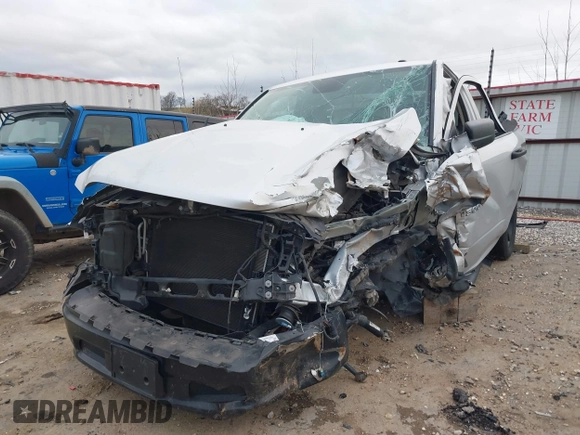 2017 Ram 1500 Express with VIN 3C6JR6AT7HG592100, listed as a IAAI auction lot 41501171 with 104,834 mi miles and . Bid and sale history available at DreamBid. Image 19.