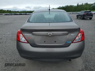 2012 Nissan Versa SL with VIN 3N1CN7AP5CL829210, listed as a Copart auction lot 59029455 with 104,245 mi miles and Salvage title. Bid and sale history available at DreamBid. Image 6.