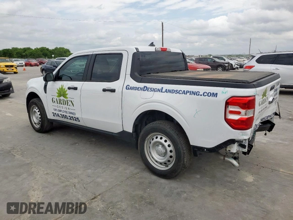 2023 Ford Maverick XL with VIN 3FTTW8E39PRA88408, listed as a Copart auction lot 51539795 with 27,416 mi miles and Salvage Title. Bid and sale history available at DreamBid. Image 2.