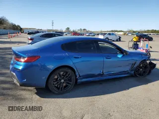 2020 BMW 8 Series M850i with VIN WBAGV8C0XLCE55564, listed as a Copart auction lot 54543135 with 45,704 mi miles and Salvage title. Bid and sale history available at DreamBid. Image 3.