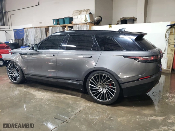 2018 Land Rover Range Rover Velar R-Dynamic HSE with VIN SALYM2RV6JA730596, listed as a Copart auction lot 77860454 with 74,078 mi miles and Salvage Title. Bid and sale history available at carsss.com. Image 2.