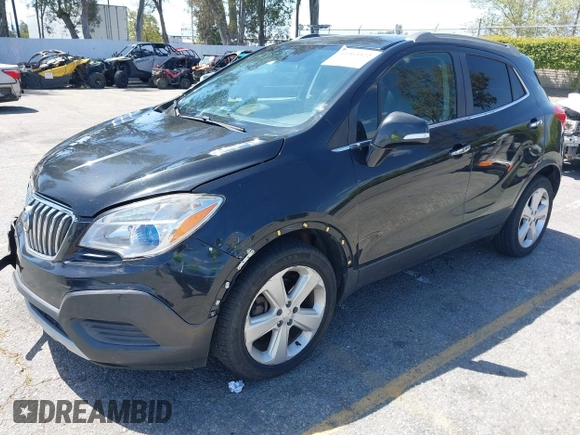 2016 Buick Encore with VIN KL4CJASB9GB664952, listed as a IAAI auction lot 41963322 with 139,460 mi miles and . Bid and sale history available at DreamBid. Image 18.