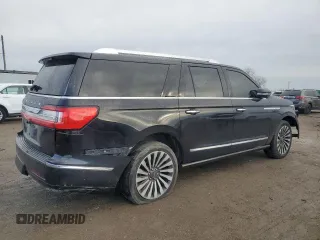 2019 Lincoln Navigator Reserve with VIN 5LMJJ3LT4KEL10417, listed as a Copart auction lot 81532284 with 140,395 mi miles and Salvage title. Bid and sale history available at DreamBid. Image 3.
