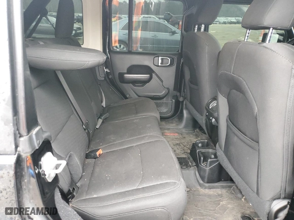 2019 Jeep Wrangler Unlimited Sport S with VIN 1C4HJXDG0KW664752, listed as a Copart auction lot 44747105 with 153,663 mi miles and Salvage Title. Bid and sale history available at carsss.com. Image 11.