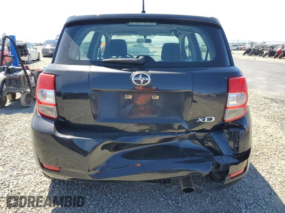 2010 Scion xD with VIN JTKKU4B49AJ058035, listed as a Copart auction lot 52828265 with 248,960 mi miles and Salvage Title. Bid and sale history available at carsss.com. Image 6.