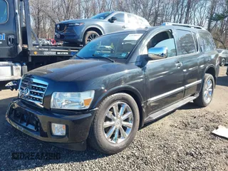 2008 Infiniti QX56 with VIN 5N3AA08C18N913450, listed as a IAAI auction lot 41878022 with 111,365 mi miles and . Bid and sale history available at DreamBid. Image 16.