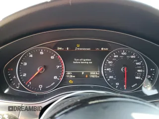 2014 Audi A6 Premium Plus with VIN WAUDFAFC6EN122800, listed as a Copart auction lot 57703495 with 176,272 mi miles and Clean title. Bid and sale history available at DreamBid. Image 9.
