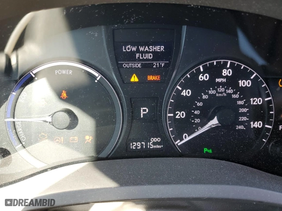 2015 Lexus RX 450h with VIN 2T2BC1BA4FC005241, listed as a Copart auction lot 46080155 with 129,715 mi miles and Salvage Title. Bid and sale history available at carsss.com. Image 9.