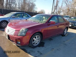 2006 Cadillac CTS with VIN 1G6DM57TX60149661, listed as a IAAI auction lot 41707163 with 108,218 mi miles. Bid and sale history available at carsss.com. Image 2.