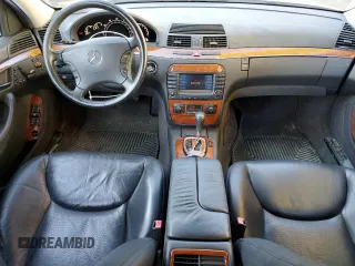 2006 Mercedes-Benz S 430 with VIN WDBNG83J86A461436, listed as a Copart auction lot 74079764 with 153,399 mi miles and Salvage Title. Bid and sale history available at carsss.com. Image 8.
