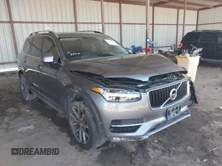 2018 Volvo XC90 Momentum with VIN YV4102PK4J1357195, listed as a IAAI auction lot 42232597 with 81,024 mi miles and . Bid and sale history available at DreamBid. Image 1.