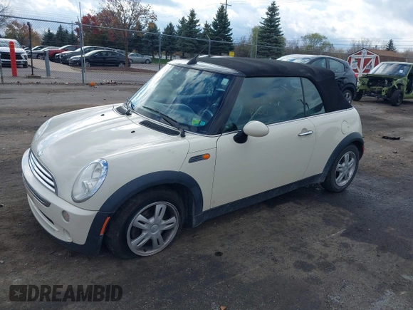 2006 MINI Convertible with VIN WMWRF33566TF65410, listed as a IAAI auction lot 40813052 with 131,109 mi miles and . Bid and sale history available at DreamBid. Image 17.