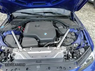 2024 BMW 4 Series 430i xDrive with VIN WBA43AT09RCP00263, listed as a Copart auction lot 48894815 with 17,688 mi miles and Salvage title. Bid and sale history available at DreamBid. Image 13.