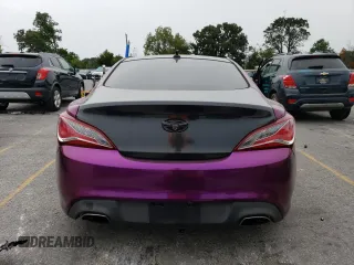 2015 Hyundai Genesis Coupe 3.8L Base with VIN KMHHT6KJ5FU130078, listed as a Copart auction lot 71293234 with 24,224 mi miles and Salvage title. Bid and sale history available at DreamBid. Image 6.