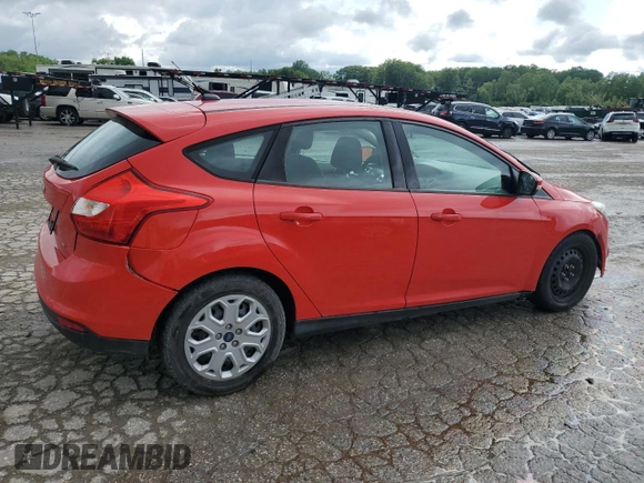 2012 Ford Focus SE with VIN 1FAHP3K26CL329938, listed as a Copart auction lot 54216494 with 170,010 mi miles and Salvage Title. Bid and sale history available at carsss.com. Image 3.