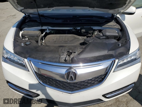 2016 Acura MDX с VIN 5FRYD3H20GB018622, выставлен на аукционе Copart как лот 53746995 с пробегом 66 110 миль миль и Списание • Salvage title. История ставок и продаж доступна на DreamBid. Изображение 11.