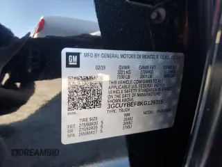 2019 Chevrolet Silverado 1500 Custom with VIN 3GCUYBEF8KG129315, listed as a Copart auction lot 42269665 with 41,486 mi miles and Salvage Title. Bid and sale history available at DreamBid. Image 14.
