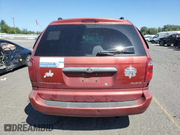 2004 Chrysler Town & Country Touring with VIN 2C4GP54LX4R505096, listed as a Copart auction lot 64211534 with 177,828 mi miles and Salvage Title. Bid and sale history available at DreamBid. Image 6.