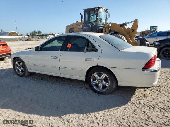 2002 Lincoln LS w/Base Pkg with VIN 1LNHM86SX2Y619333, listed as a Copart auction lot 84444434 with 0 mi miles and Clean Title. Bid and sale history available at carsss.com. Image 2.