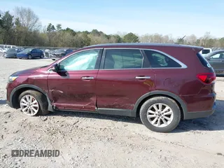 2020 Kia Sorento LX with VIN 5XYPG4A38LG658867, listed as a IAAI auction lot 41904018 with 48,499 mi miles. Bid and sale history available at carsss.com. Image 14.