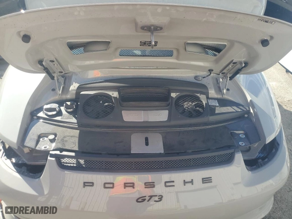 2015 Porsche 911 GT3 with VIN WP0AC2A97FS189232, listed as a Copart auction lot 46090625 with 23,539 mi miles and Salvage Title. Bid and sale history available at carsss.com. Image 10.