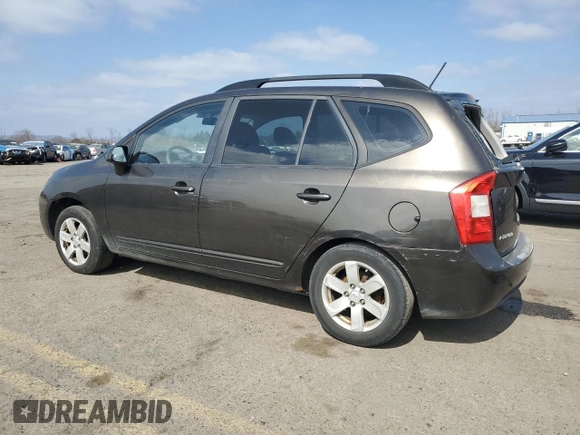 2009 Kia Rondo LX with VIN KNAFG528197275111, listed as a Copart auction lot 48958785 with 168,033 mi miles and Salvage Title. Bid and sale history available at carsss.com. Image 2.