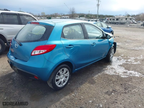 2011 Mazda Mazda2 Sport with VIN JM1DE1HZ6B0122084, listed as a IAAI auction lot 41874357 with 154,851 mi miles. Bid and sale history available at carsss.com. Image 4.