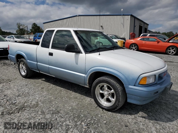 1995 GMC Sonoma with VIN 1GTCS19Z0S8507936, listed as a Copart auction lot 71762374 with 206,559 mi miles and Salvage Title. Bid and sale history available at carsss.com. Image 4.