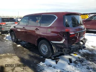 2022 Infiniti QX80 PREMIUM SELECT with VIN JN8AZ2AE8N9291774, listed as a Copart auction lot 44748755 with 42,604 mi miles and Clean Title. Bid and sale history available at carsss.com. Image 2.