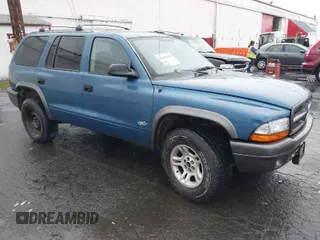 2002 Dodge Durango Sport with VIN 1B4HS38N92F151558, listed as a IAAI auction lot 41822038 with 1 mi miles. Bid and sale history available at carsss.com. Image 1.