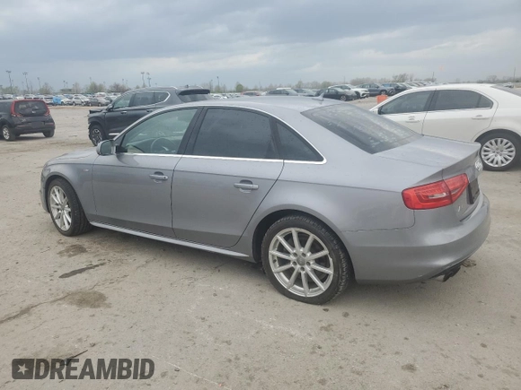2015 Audi A4 Premium Plus with VIN WAUFFAFL0FN040166, listed as a Copart auction lot 51276365 with 103,511 mi miles and Salvage Title. Bid and sale history available at carsss.com. Image 2.