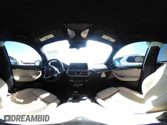 2024 BMW X3 sDrive30i with VIN 5UX43DP04R9W49345, listed as a IAAI auction lot 40539213 with 5,522 mi miles and . Bid and sale history available at DreamBid. Image 18.