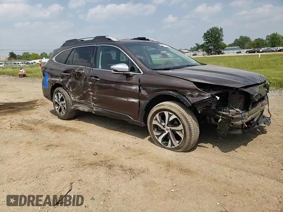2020 Subaru Outback Touring with VIN 4S4BTAPC2L3193742, listed as a Copart auction lot 59469915 with 41,963 mi miles and Salvage title. Bid and sale history available at DreamBid. Image 14.
