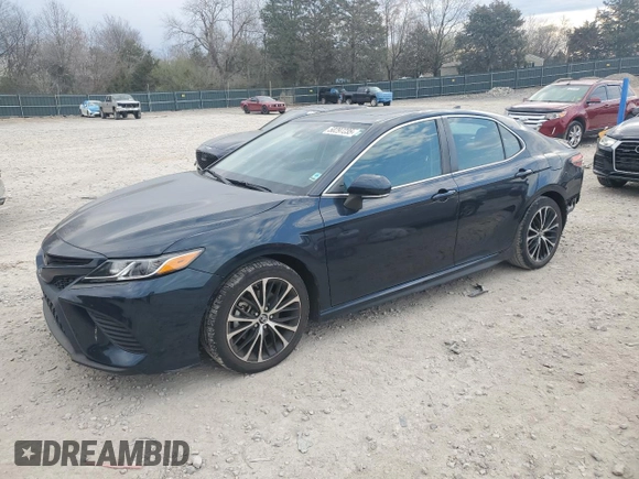 2019 Toyota Camry LE with VIN 4T1B11HK8KU288570, listed as a Copart auction lot 50297235 with 37,606 mi miles and Clean Title. Bid and sale history available at carsss.com. Image 1.